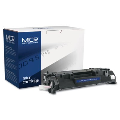 Compatible CE505A(M) (05AM) MICR Toner, 2,300 Page-Yield, Black