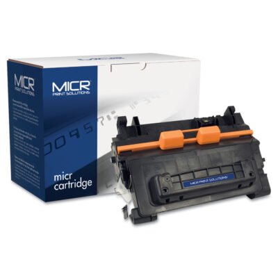 Compatible CC364X(M) (64XM) High-Yield MICR Toner, 24,000 Page-Yield, Black