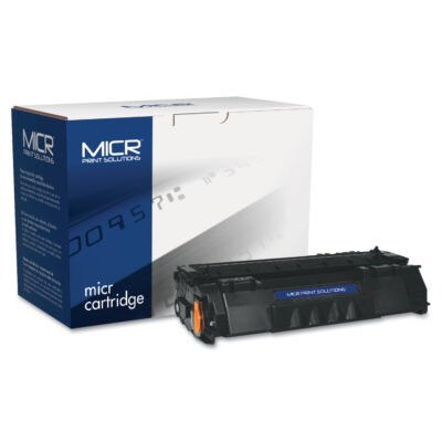 Compatible Q5949A(M) (49AM) MICR Toner, 2,500 Page-Yield, Black