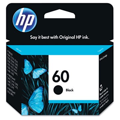 HP 60, (CC640WN) Black Original Ink Cartridge