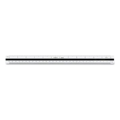 Triangular Scale, Plastic, 12″ Long, Engineering, Color-Coded