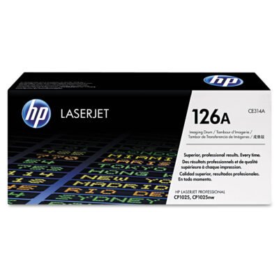 HP 126A, (CE314A) Black/Cyan/Magenta/Yellow Original LaserJet Imaging Drum