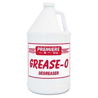 Premier grease-o Extra-Strength Degreaser, 1 gal Bottle, 4/Carton