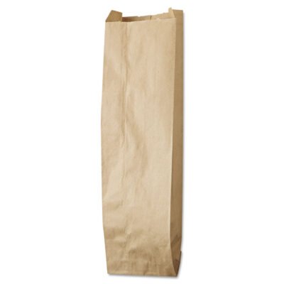 Liquor-Takeout Quart-Sized Paper Bags, 35 lb Capacity, 4.25″ x 2.5″ x 16″, Kraft, 500 Bags