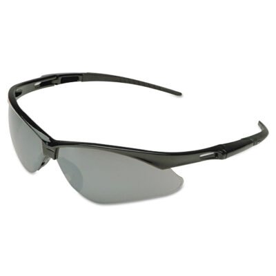 Nemesis Safety Glasses, Camo Frame, Clear Anti-Fog Lens