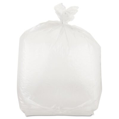 Food Bags, 22 qt, 1 mil, 10″ x 24″, Clear, 500/Carton