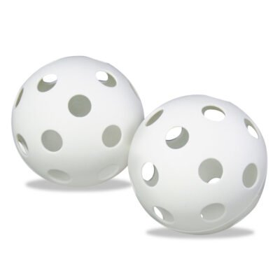 Plastic Baseballs, 9″ Diameter, White, 12/Set