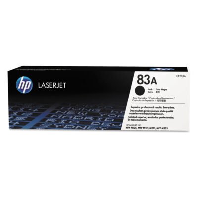 HP 83A, (CF283A) Black Original LaserJet Toner Cartridge