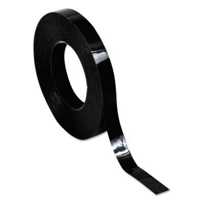 Graphic Chart Tapes, 1″ Core, 0.25″ x 27 ft, Matte Black