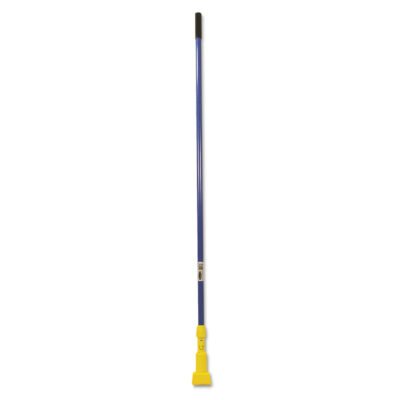 Gripper Fiberglass Mop Handle, 1″ dia x 60″, Blue/Yellow