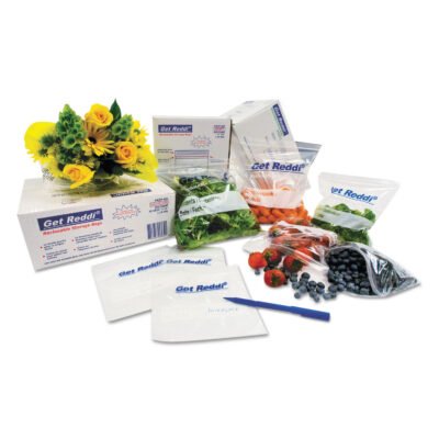Food Bags, 18 qt, 0.68 mil, 10″ x 20″, Clear, 1,000/Carton
