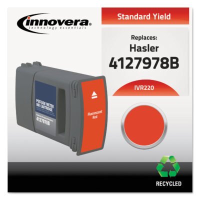 Compatible Red Postage Meter Ink, Replacement for WJ-220 (4127978B)