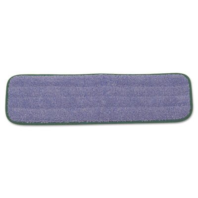 Microfiber Wet Mopping Pad, 18.5″ x 5.5″ x 0.5″, Green, 12/Carton