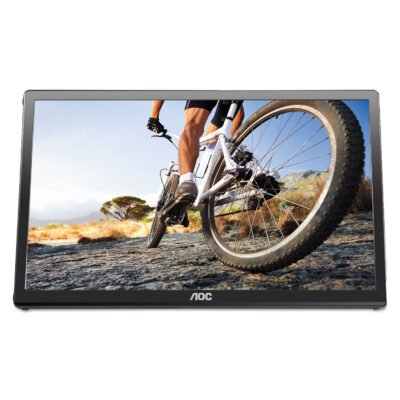 USB Powered LCD Monitor, 15.6″ Widescreen, TN Panel, 1366 Pixels x 768 Pixels