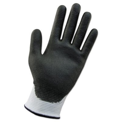 G60 ANSI Level 2 Cut-Resistant Glove, 230 mm Length, Medium/Size 8, White/Black, 12 Pairs