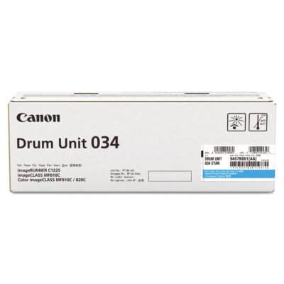 9457B001 (034) Drum Unit, 34,000 Page-Yield, Cyan