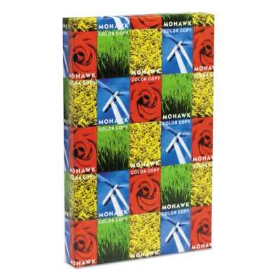 Color Copy Recycled Paper, 94 Bright, 28 lb Bond Weight, 11 x 17, PC White, 500/Ream