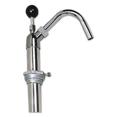 Bottle Pump, 22 oz/Pump, Steel, 42.5″ Tall, Chrome, 6/Carton