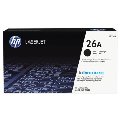 HP 26A, (CF226A) Black Original LaserJet Toner Cartridge