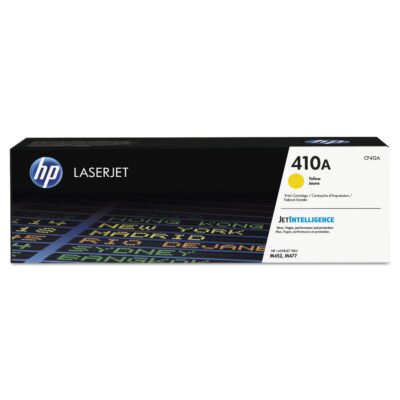 HP 410A, (CF412A) Yellow Original LaserJet Toner Cartridge