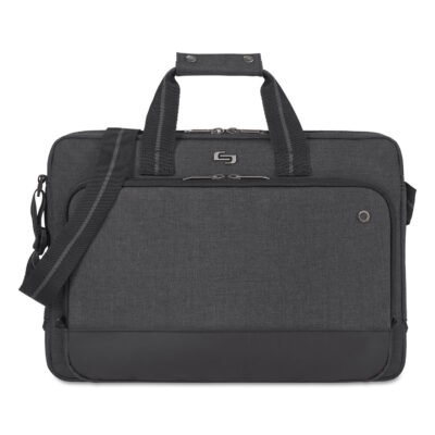 Urban Slimbrief, Fits Devices Up to 15.6″, Polyester, 16″ x 3″ x 11.5″, Gray