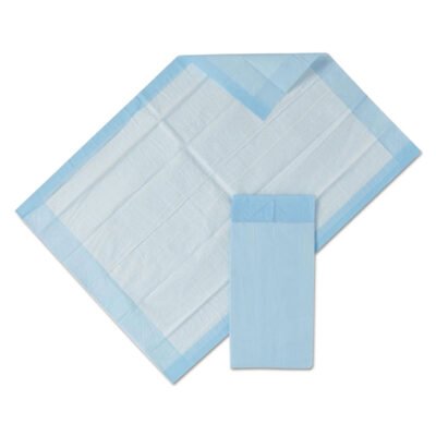 Protection Plus Disposable Underpads, 23″ x 36″, Blue, 25/Bag, 6 Bag/Carton