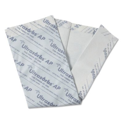 Ultrasorbs AP Underpads, 31″ x 36″, White, 10/Pack, 4 Pack/Carton
