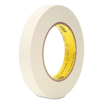 Printable Flatback Paper Tape, 3″ Core, 0.75″ x 60 yds, White