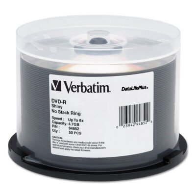 DVD-R DataLifePlus, 4.7 GB, 8x, Spindle, Shiny Silver, 50/Pack