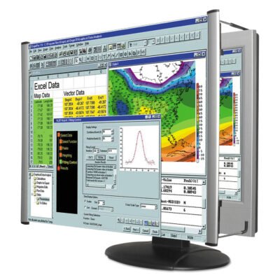 LCD Monitor Magnifier Filter for 24″ Widescreen Flat Panel Monitor, 16:9/16:10 Aspect Ratio