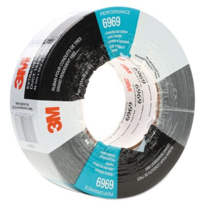 6969 Extra-Heavy-Duty Duct Tape, 3″ Core, 48 mm x 54.8 m, Silver