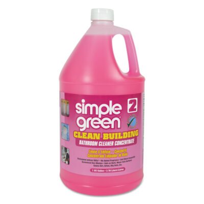 Clean Building Bathroom Cleaner Concentrate, Unscented, 1 gal Bottle, 2/Carton