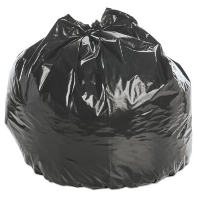 Insect-Repellent Trash Bags, 55 gal, 2 mil, 37″ x 52″, Black, 65/Box
