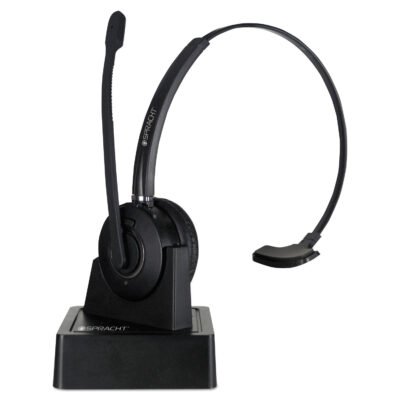 ZuM Maestro USB Monaural Over The Head Headset, Black