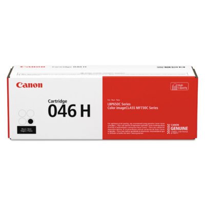 1254C001 (046) High-Yield Toner, 6,300 Page-Yield, Black