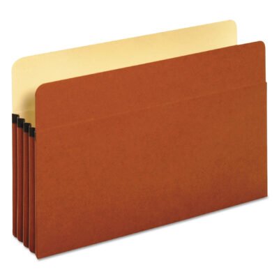 Redrope Expanding File Pockets, 3.5″ Expansion, Legal Size, Redrope, 25/Box