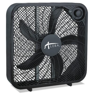 3-Speed Box Fan, Black