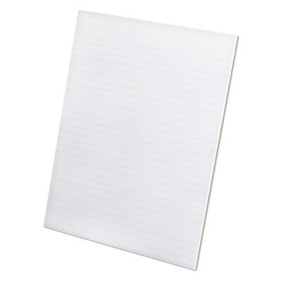 Recycled Glue Top Pads, Wide/Legal Rule, 50 White 8.5 x 11 Sheets, Dozen