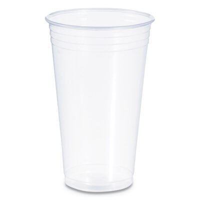 Conex Clear Cold Cups, 24 oz, 50/Bag, 12 Bags/Carton