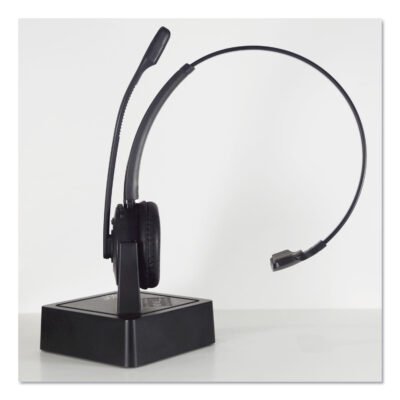 ZuM Maestro HS-2060 Monaural Over The Head Headset, Black