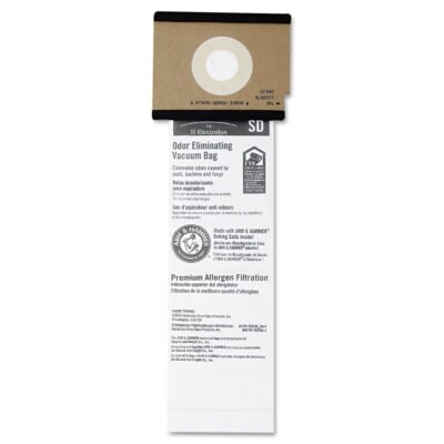 SD Premium Allergen Vacuum Bags for SC9100 Series, 5/Pack, 10 Packs/Carton