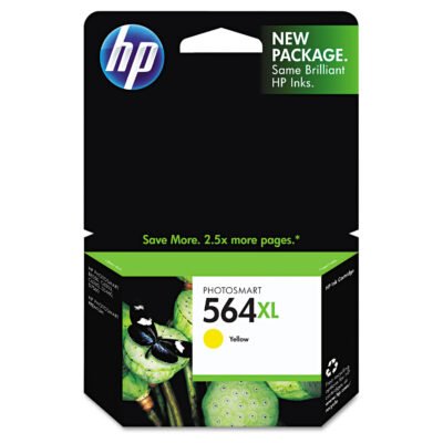 HP 564XL, (CB325WN) High-Yield Yellow Original Ink Cartridge