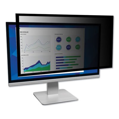 Framed Desktop Monitor Privacy Filter for 27″ Widescreen Flat Panel Monitor, 16:9 Aspect Ratio