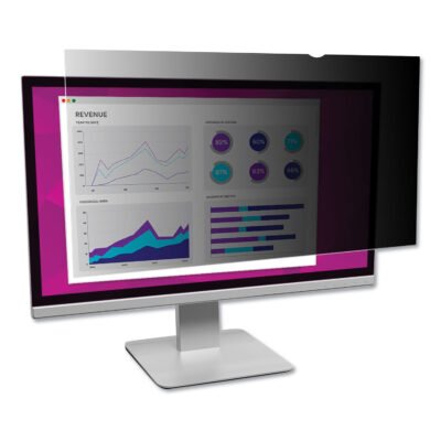 High Clarity Privacy Filter for 24″ Widescreen Flat Panel Monitor, 16:9 Aspect Ratio