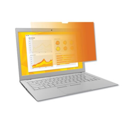 Gold Frameless Privacy Filter for 15.6″ Widescreen Laptop, 16:9 Aspect Ratio