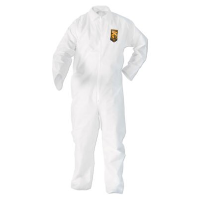 A20 Breathable Particle Protection Coveralls, Zip Closure, 2X-Large, White