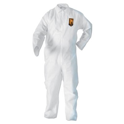 A20 Breathable Particle-Pro Coveralls, Zip, 2X-Large, White, 24/Carton