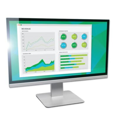 Antiglare Frameless Filter for 27″ Widescreen Flat Panel Monitor, 16:9 Aspect Ratio