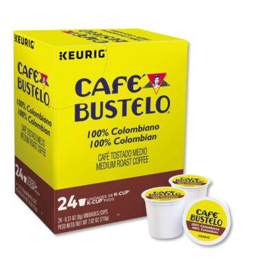 100 Percent Colombian K-Cups, 24/Box