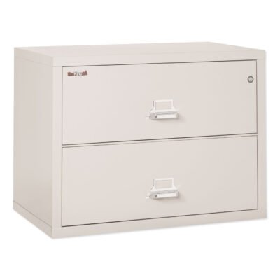 Insulated Lateral File, 2 Legal/Letter-Size File Drawers, Parchment, 37.5″ x 22.13″ x 27.75″